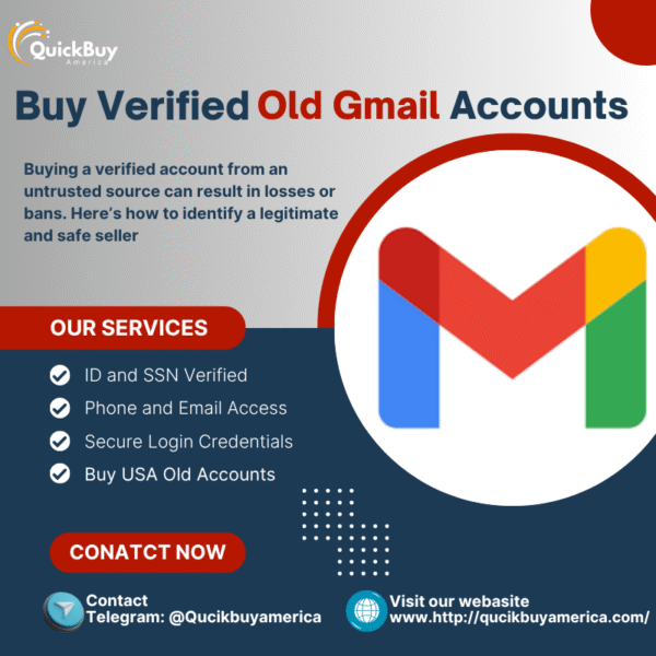 Buy Old Gmail Accounts