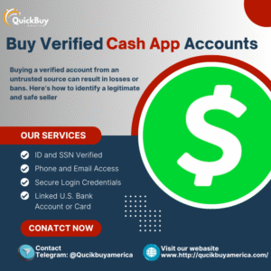 Buy Verified Cash App Accounts for Instant, Secure Payments – USA-Based